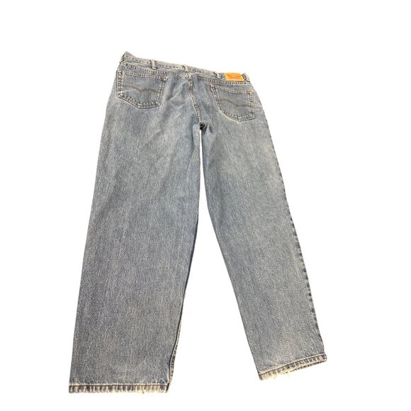 Levis 560 Mens blue Vintage Straight Leg Jeans size 42wx32L SKU 8237 - Picture 10 of 14